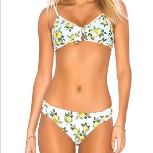 Nanette Lepore ENCHANTRESS BIKINI lemon print